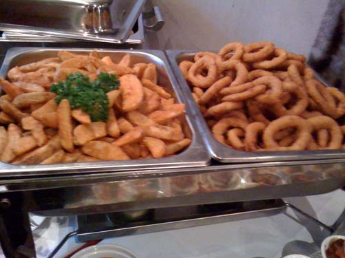 Wedges and Onion rings